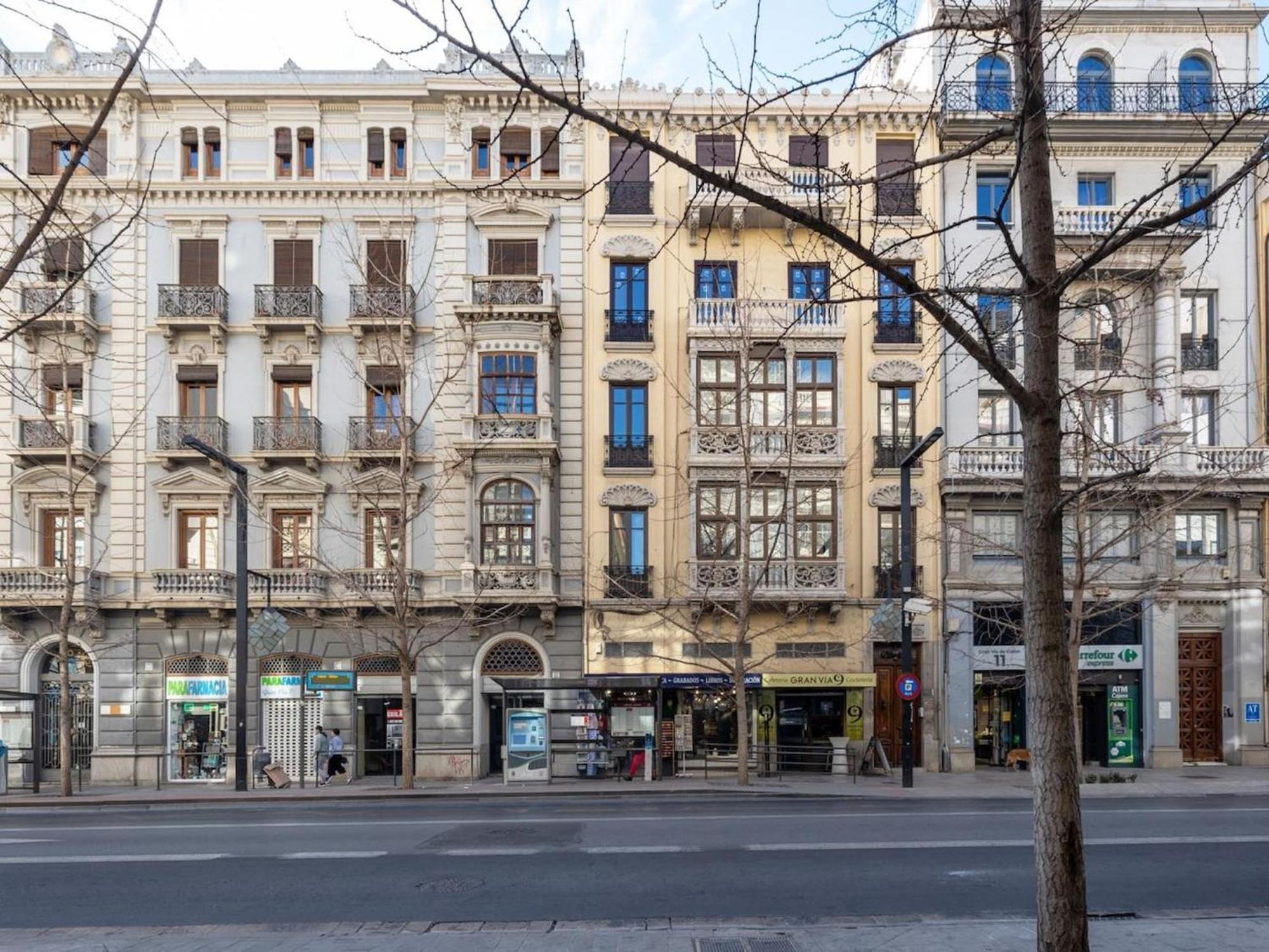 Bright And Elegant Gran Via Apartments Granada Exterior foto